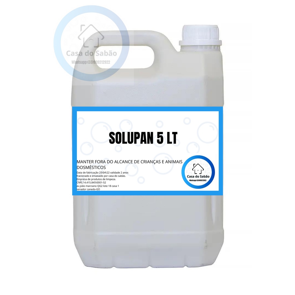 SOLUPAN   5 LTS CHX200 CONCENT. AMBIENTAL