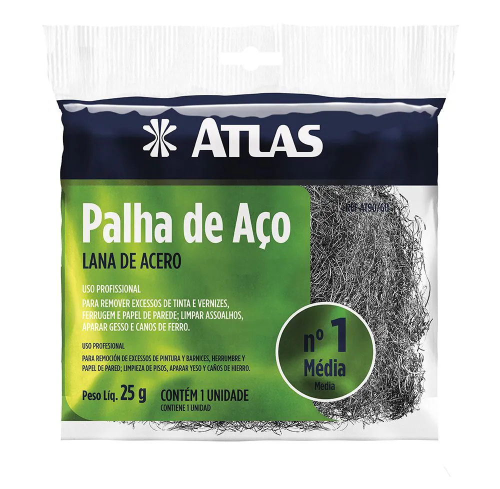 PALHA D AÇO N  1 30GR