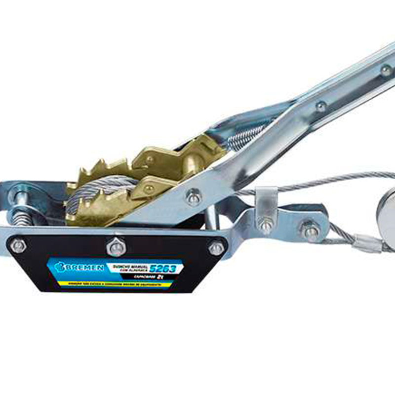 GUINCHO MANUAL  2 TON C/ CABO D´AÇO 3 MTS x 5MM BREMEN