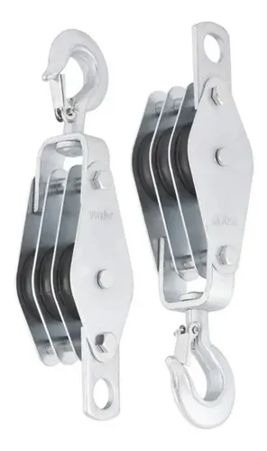 MOITÃO DE AÇO 3/8" X 3 ROLDANA 45MM 650 KG VONDER