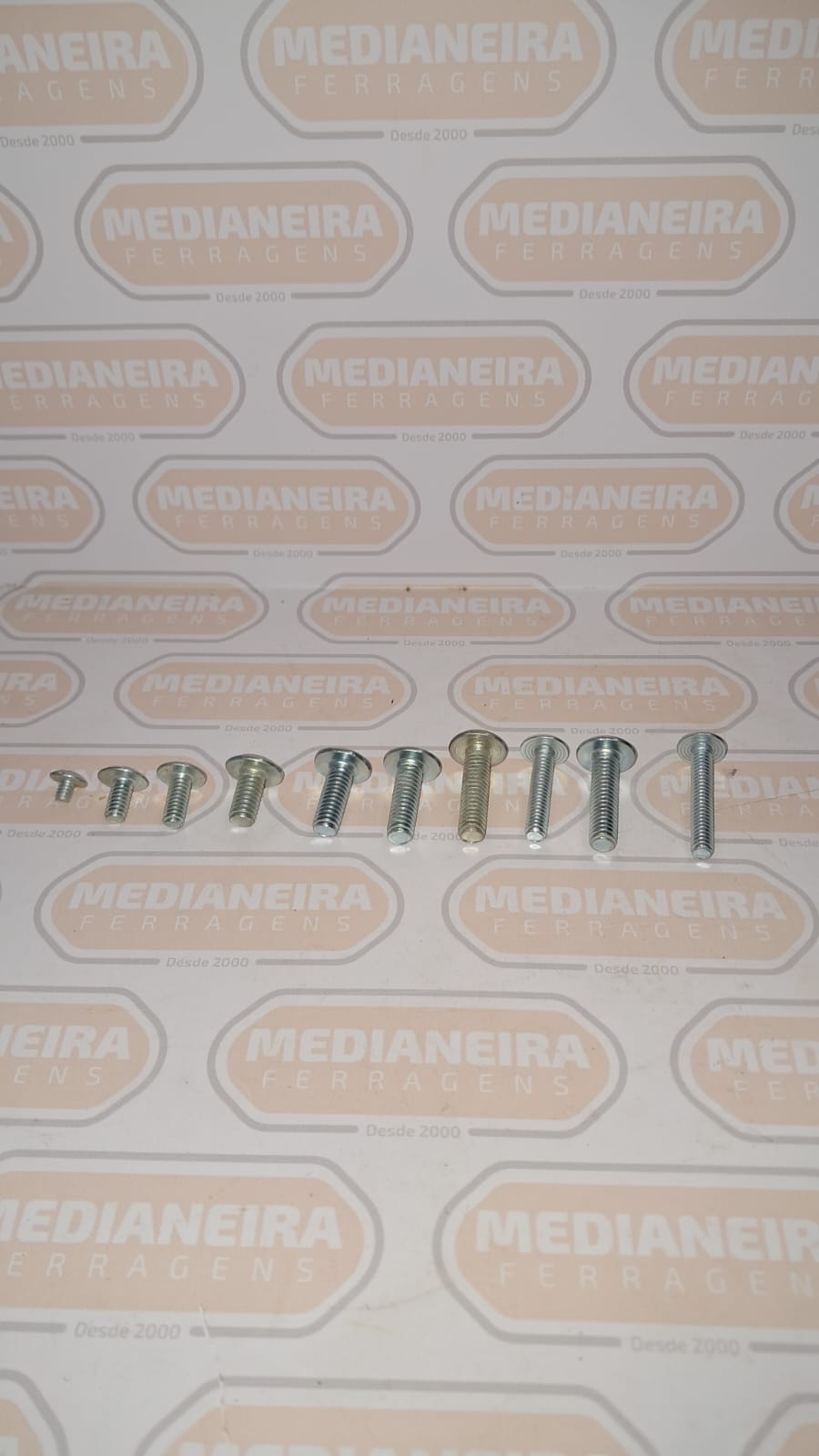 PF MAQ CAB.LENTILHA 1/4 X 1.1/2 FDA. COMBINADA