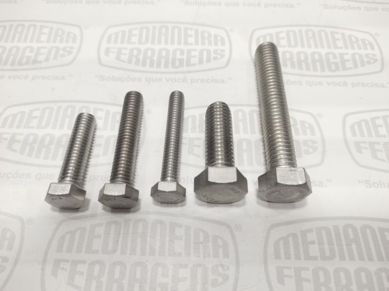 PF SX UNC 5/16 X 1.1/2  R.I AÇO INOX A2 304