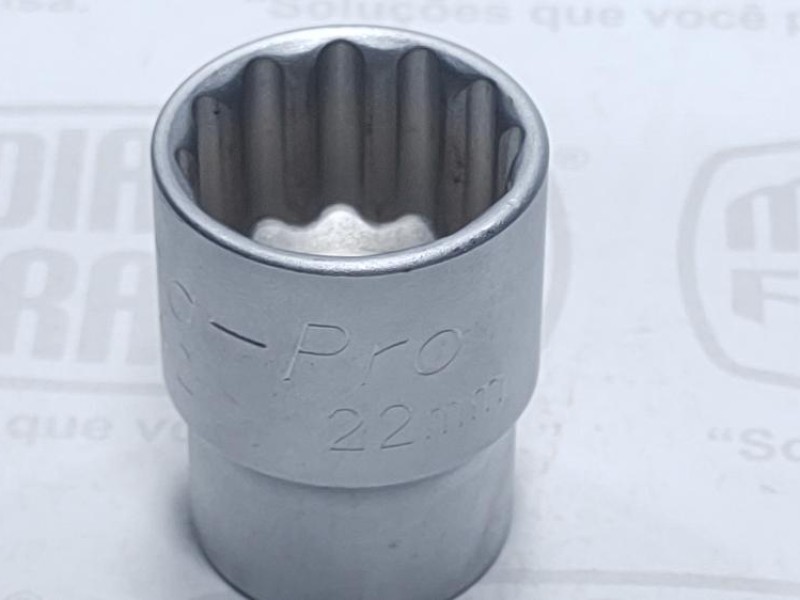 SOQUETE 1/2 X 22 MM  ESTR. TRAMONTINA
