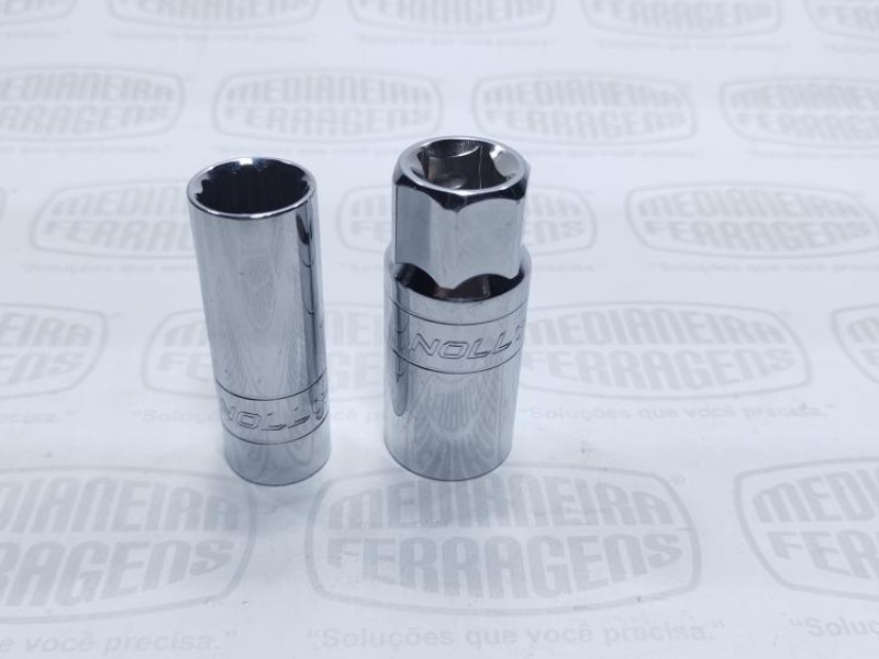 JOGO SOQUETE 16 E 21 X 1/2 P/ VELA