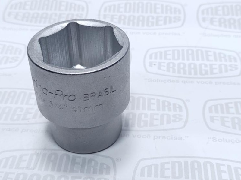 SOQUETE 3/4 X 41 MM  SEXT. TRAM. PRO