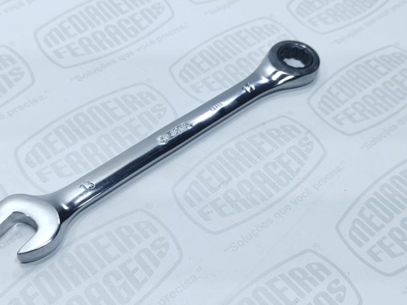 CHAVE COMBINADA 13 MM C/CATRACA SATA