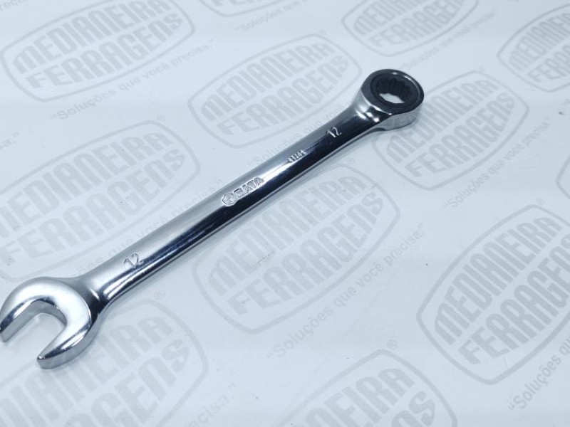 CHAVE COMBINADA 12 MM C/CATRACA SATA