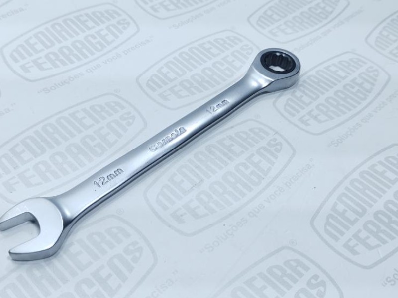 CHAVE COMBINADA 12 MM C/CATRACA CORNETA
