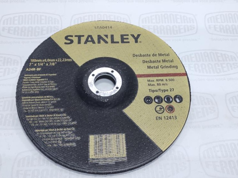 DISCO DESBASTE 7 X 7/8 STANLEY