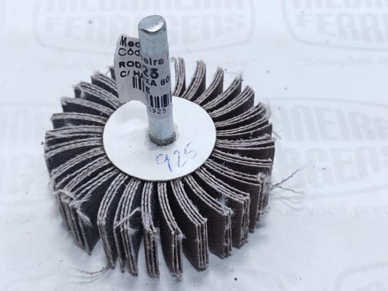 RODA LIXA GR 150 60X20 C/ HASTE