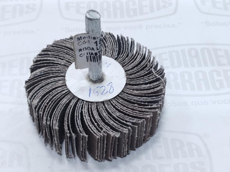 RODA LIXA GR 120 80X30 C/ HASTE