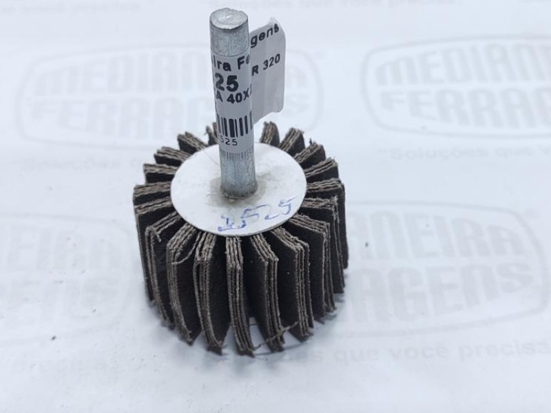 RODA LIXA GR 320 40X20 C/ HASTE