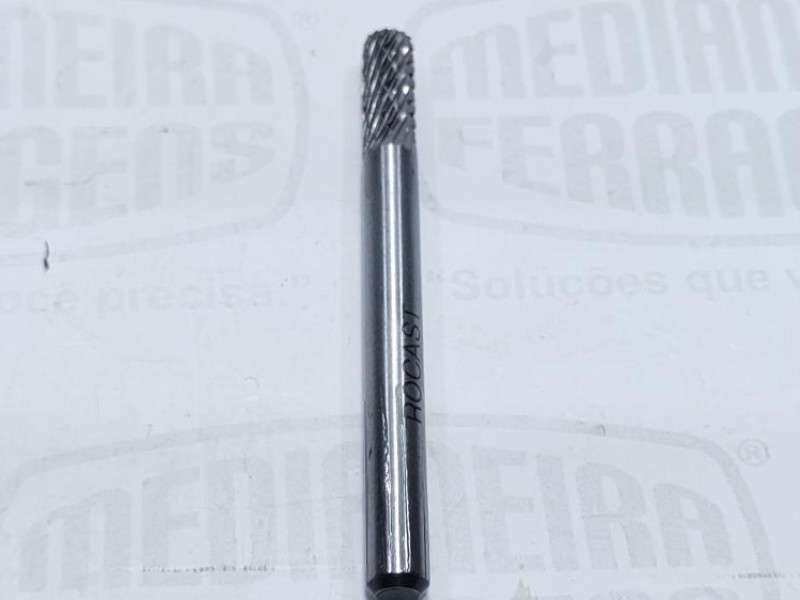 LIMA ROTAT.  6 MM CILIND.  P/METAL DURO