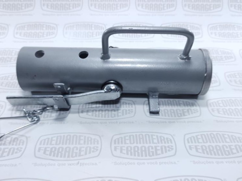 ENGATE P/ CARRETAS TUBULAR 50 MM GALVANIZ. PINGO