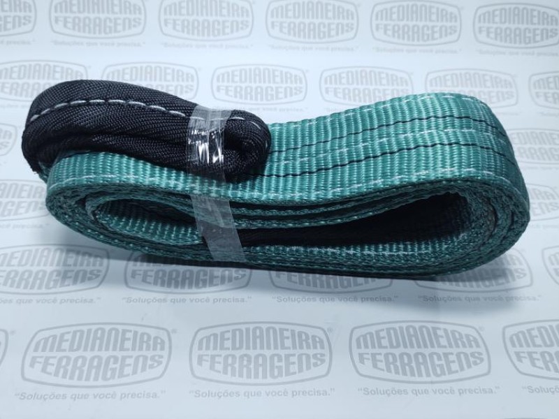 SLING  2,0 TON X 60 MM X 2 MT F.TRAB 7X1 VERDE FITA CABO
