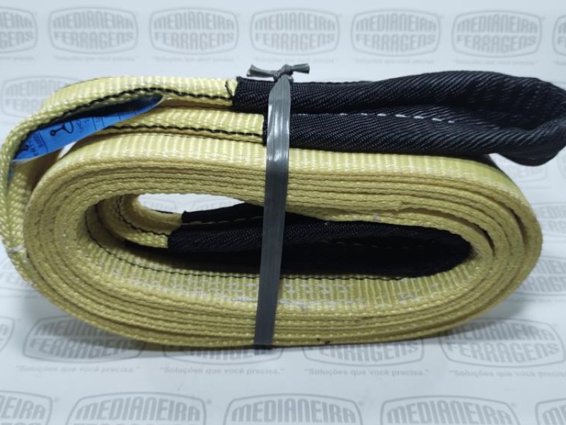 SLING  3,0 TON X 90 MM X 3 MT F.TRAB 7X1 AMARELO FITA CABO