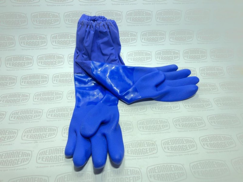 LUVA PVC C/FORRO ASPERA 46CM C.A 36581