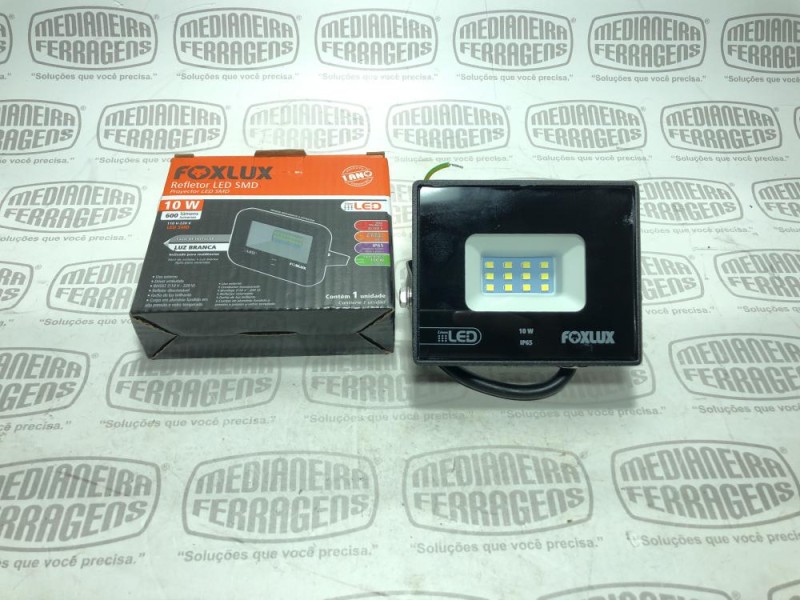 REFLETOR  10W LED BR-6400K BIVOLT 800 LUMENS FOXLUZ