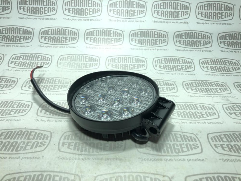 FAROL LED 42 W 38 MM BRANCO REDONDO POLY-742 RBL