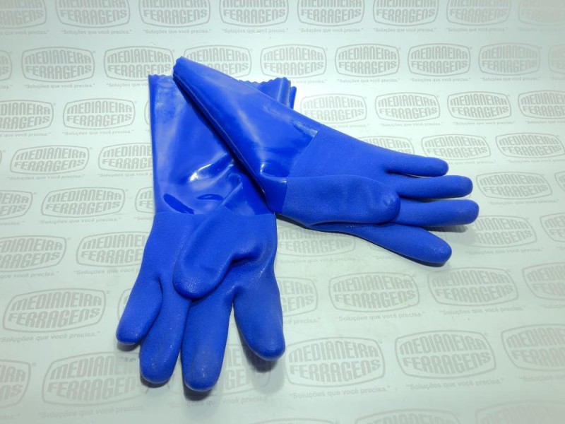 LUVA PVC C/FORRO ASPERA 36CM C.A 36581