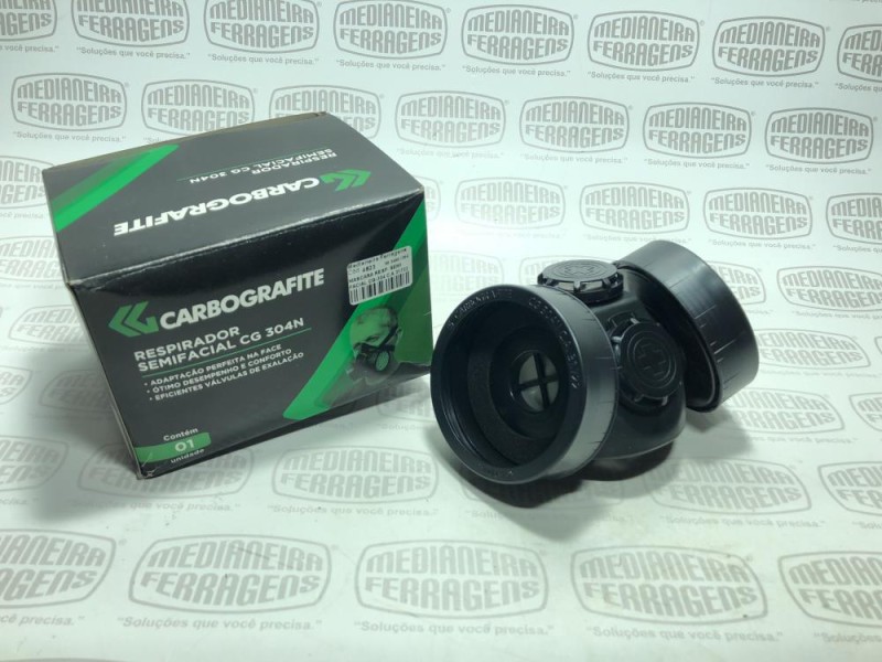 MASCARA RESP. SEMI FACIAL CG-304 C.A 31722 CARBOGRAFITE