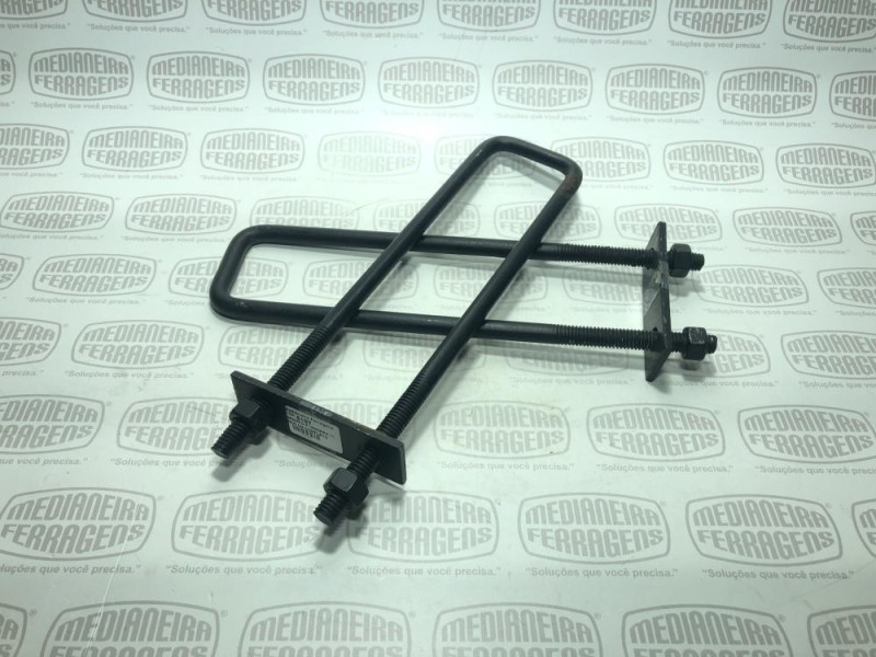 GRAMPO P/ MADEIRA 1/2  6X30 CM COMPLETO