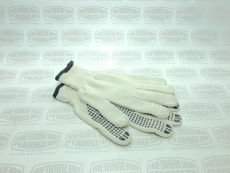 LUVA ALGODAO 4 FIOS C/PIGM.C.A 33.529