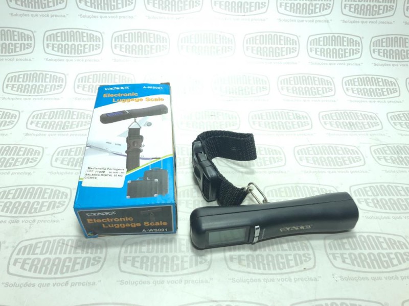 BALANÇA DIGITAL BAGAGEM 50 KG C/CINTA