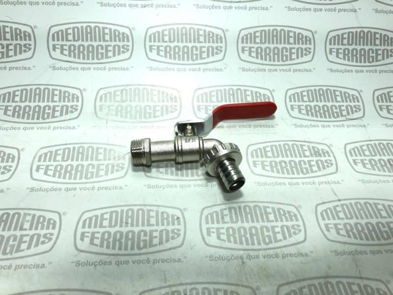 TORNEIRA ESF. 1/2 P/ MANG.1/2 METAL