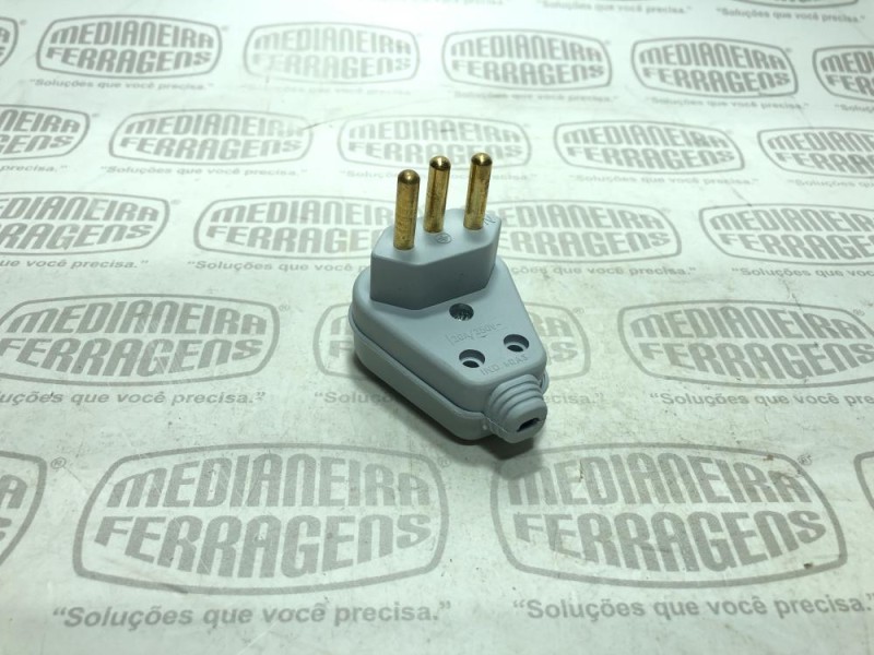 PINO ELET. MACHO GIGANTE 2P/T 20A CZA 9524 PLUZIE