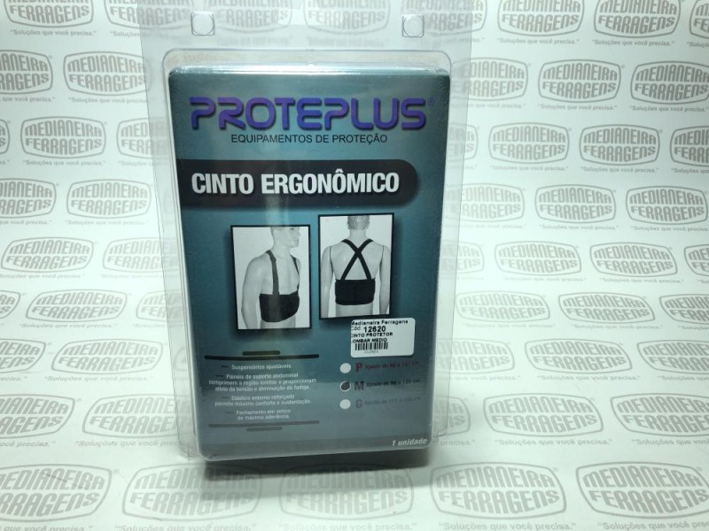CINTO PROTETOR LOMBAR MEDIO