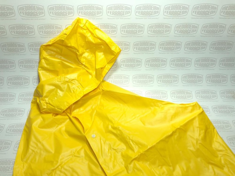 CAPA D CHUVA FORR PVC 32 GDE AMARELA