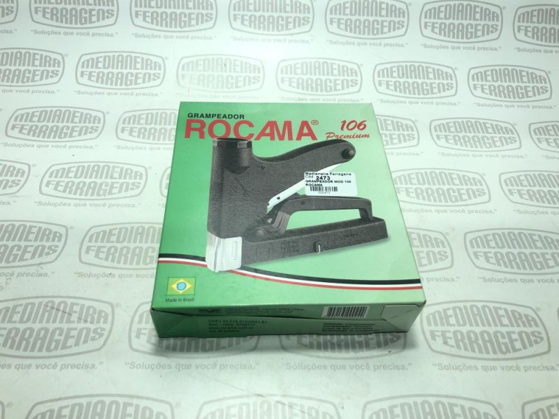 GRAMPEADOR MOD 106 PREMIUM PADRÃO ROCAMA