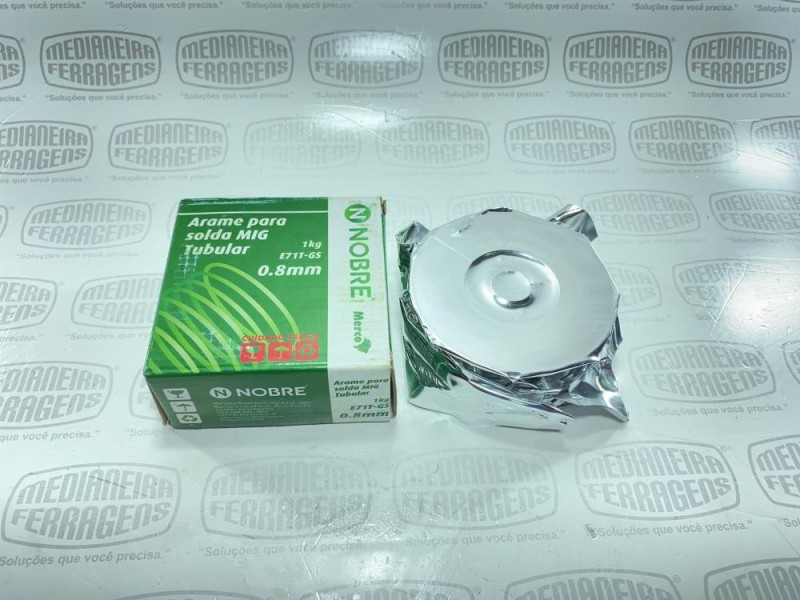 ARAME D SOLDA MIG 0.80 MM ROLO 1,0 KG S/ GAS GALZER
