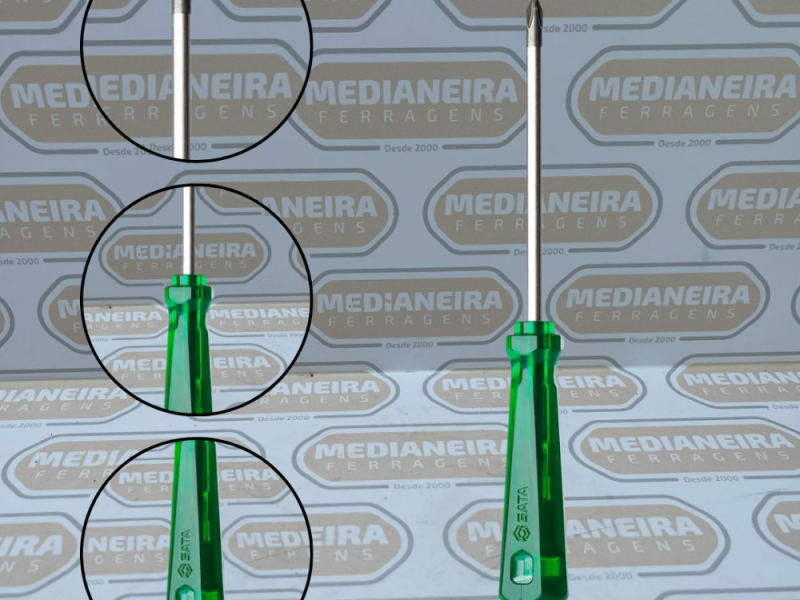 CHAVE PHILLIPS 5/16  X  8  BT.SATA (3X200MM)