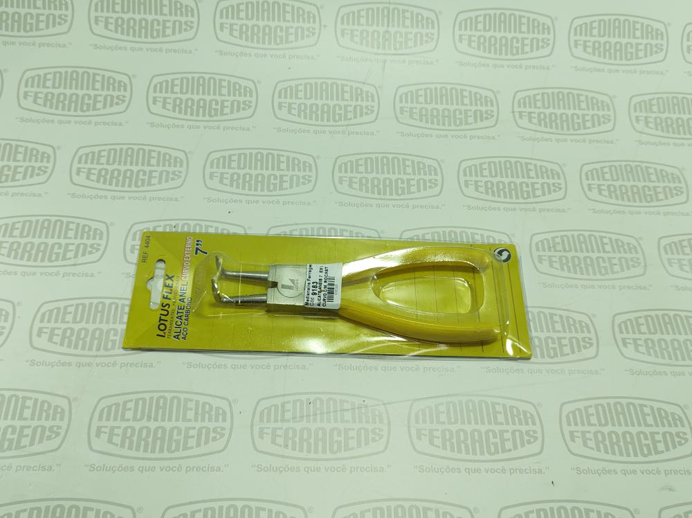 ALICATE ANEIS  7  EXT CURVO C/M. IMPORTADA
