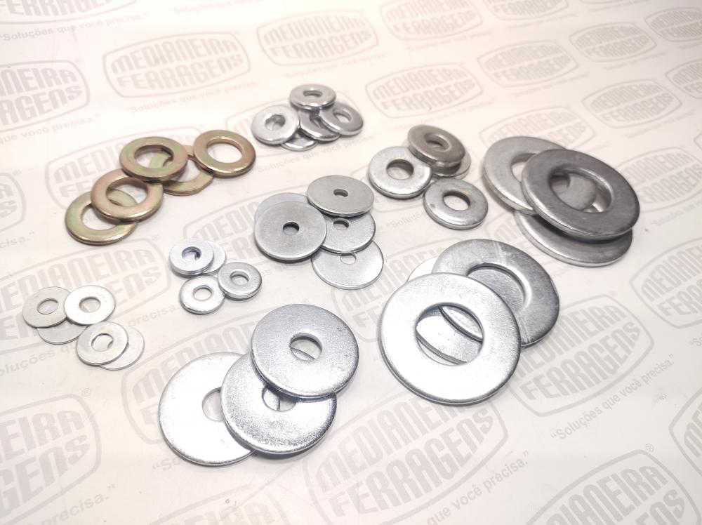 ARRUELA 1/4 ZINC P/ PF TELHA