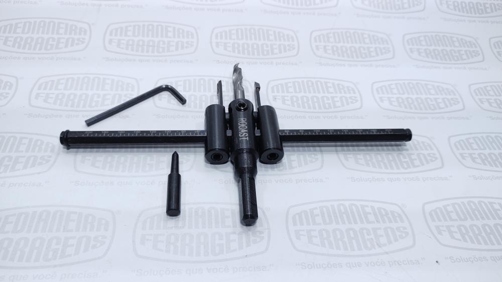 FURADOR CIRCULAR AJUSTAVEL  40-200 MM