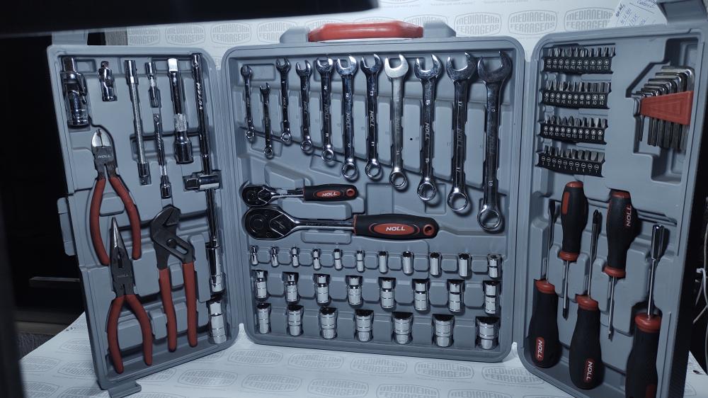 JOGO CH. FERRAMENTAS 110 PCS NOLL