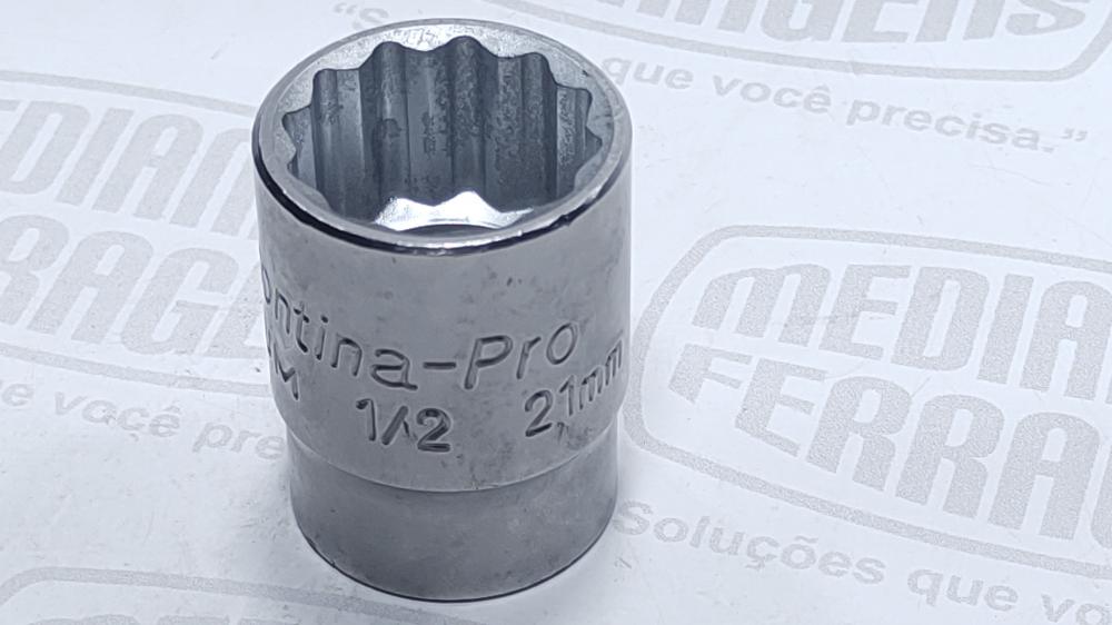 SOQUETE 1/2 X 21 MM  ESTR. TRAMONTINA