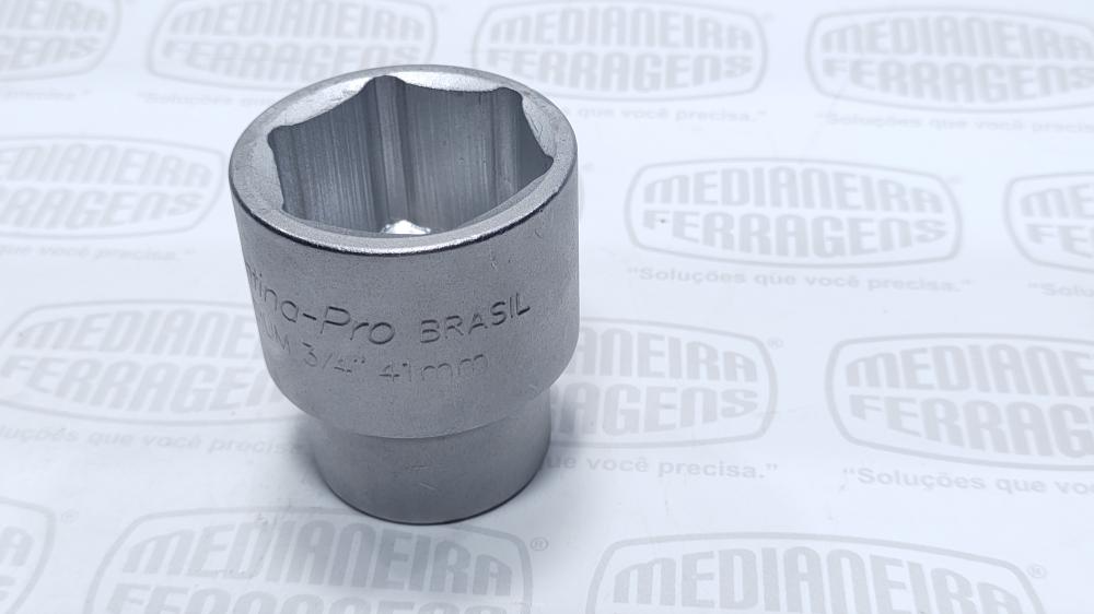 SOQUETE 3/4 X 41 MM  SEXT. TRAM. PRO