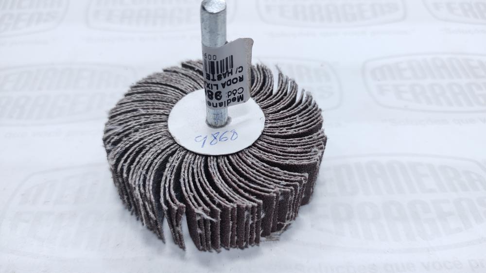 RODA LIXA GR  80 75X20 C/ HASTE