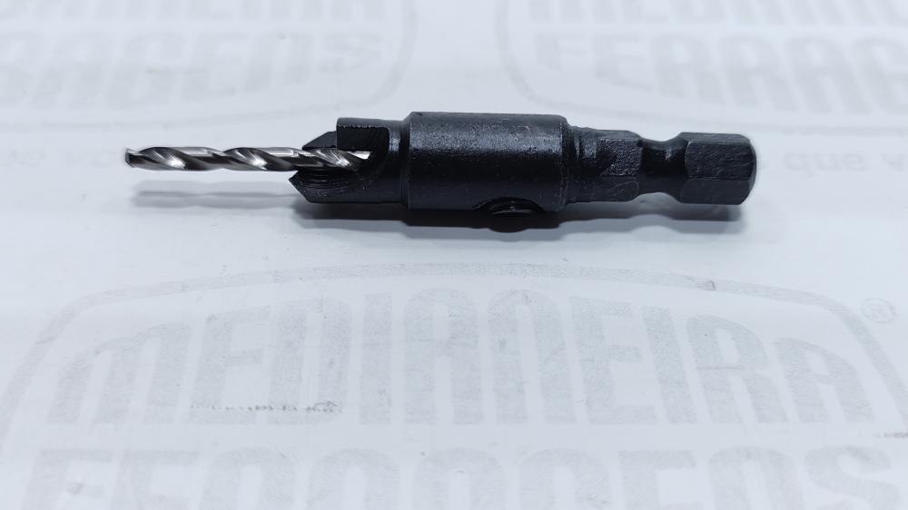 BROCA ESCAREADORA P/ PARAF. Nº  6 3/32