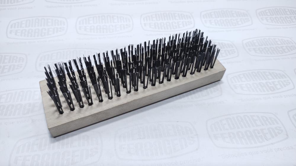 ESCOVA MANUAL AÇO CARB. 1780 S/ CABO