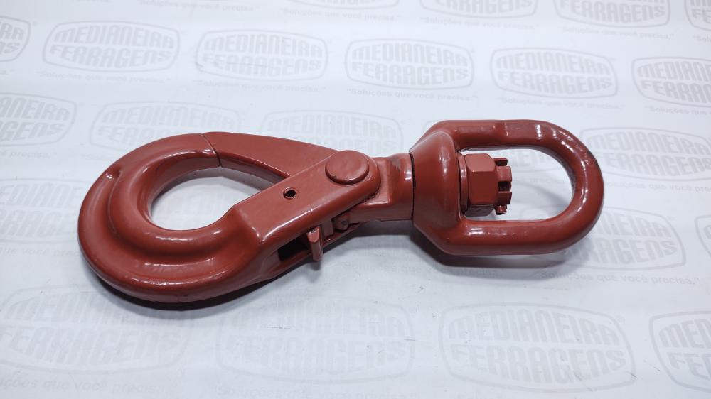 GANCHO  2,0 TON GIRAT. C/ TRAVA AUTOMATICO