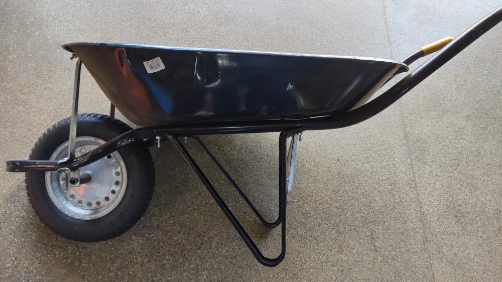 CARRO D MÃO LATA 65 LTS RODA PNEU PRETO METALPAMA